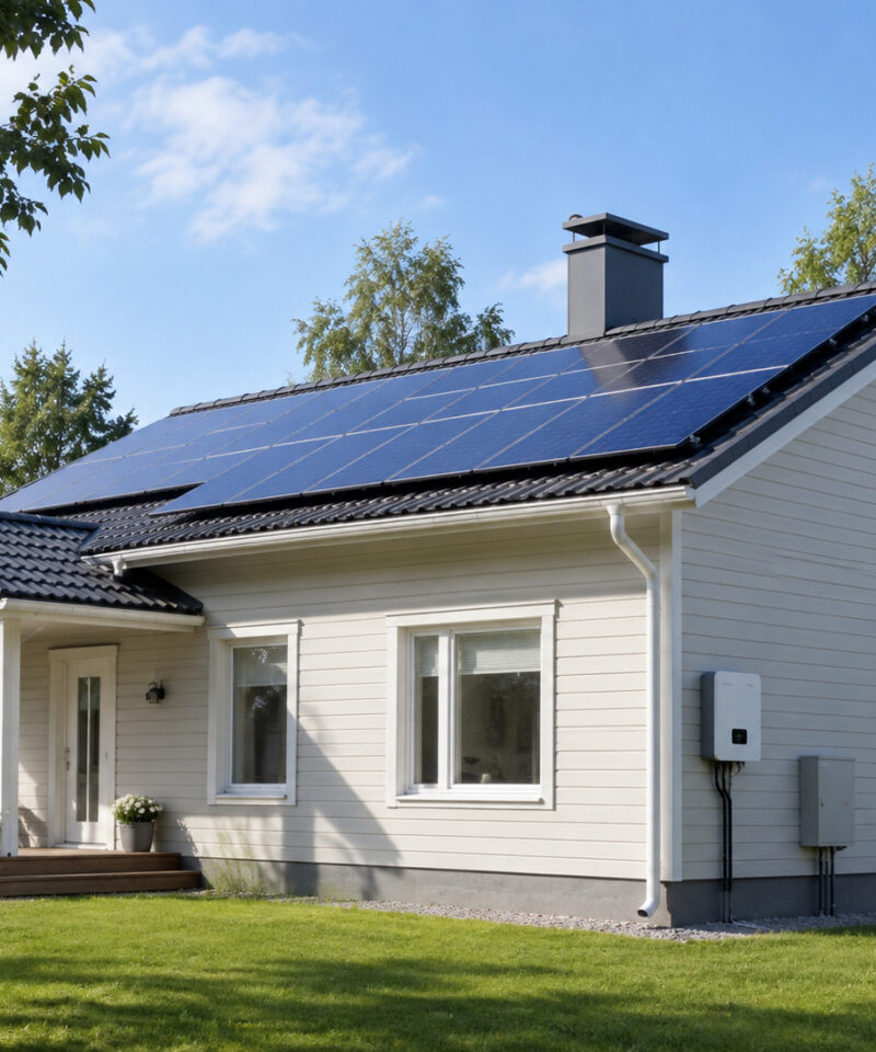 aurinkowatt 6.8 aurinkoenergiajärjestelmä