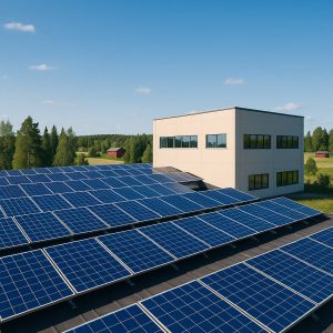 Aurinkopaneelit yritykselle