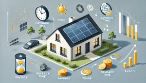Aurinkopaneelien takaisinmaksuaika omakotitalossa